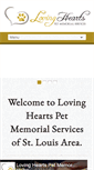 Mobile Screenshot of lovingheartspet.com
